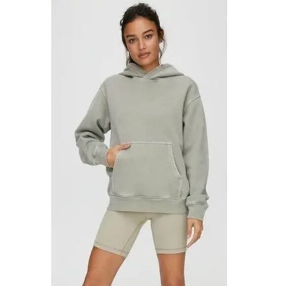 Aritzia TNA Perfect Hoodie Sage 1 - Picture 1 of 7